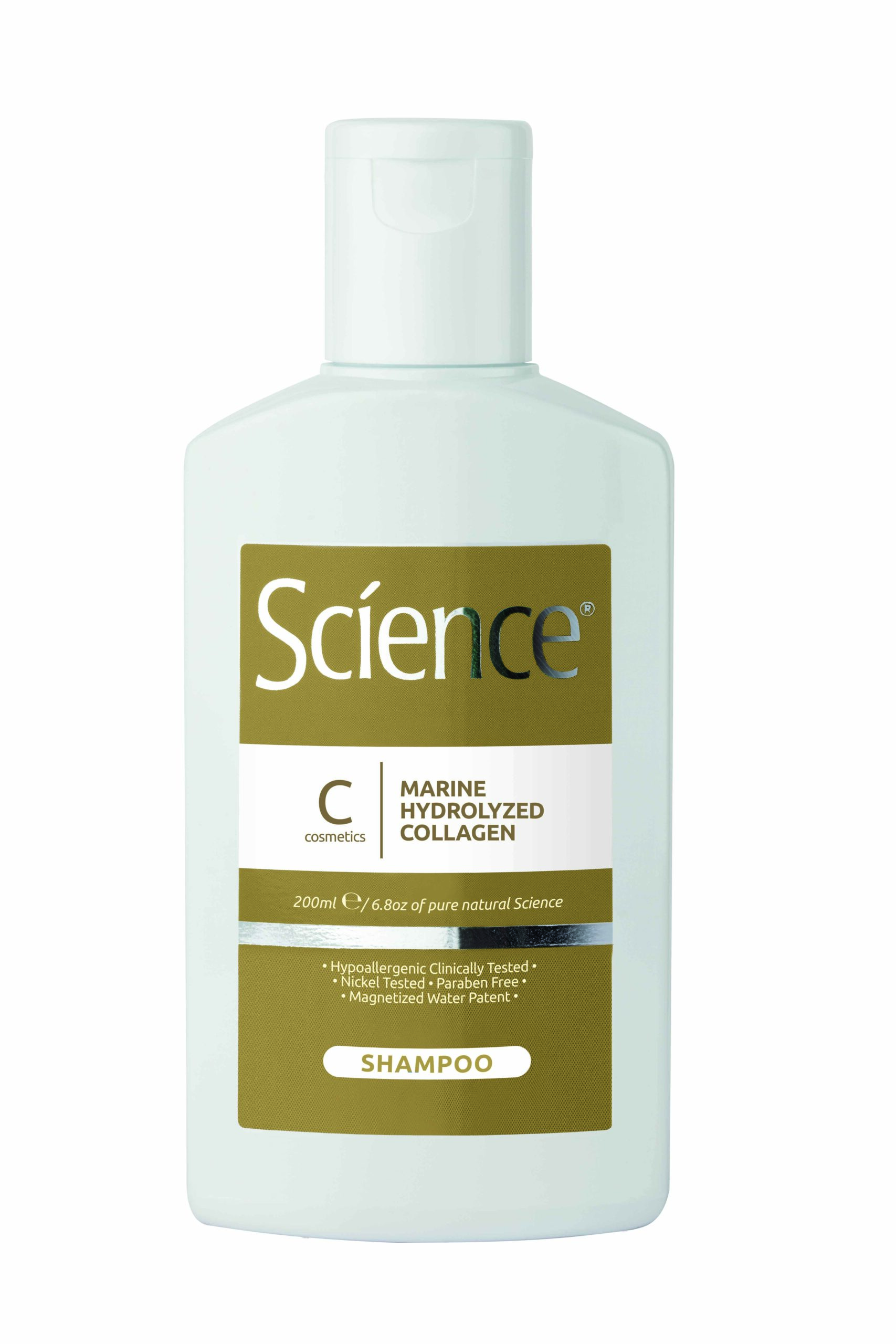 SZAMPON Z 5% HYDROLIZOWANYM KOLAGENEM MORSKIM 200ML SCIENCE
